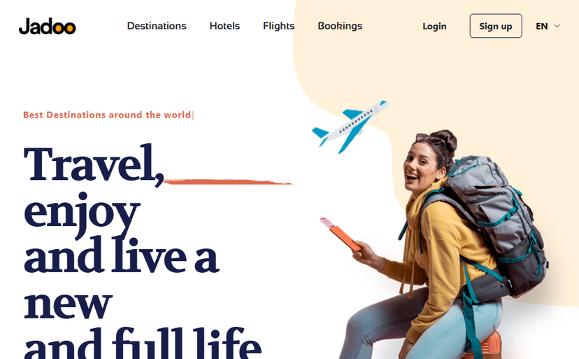 Travel Booking App - Jadoo